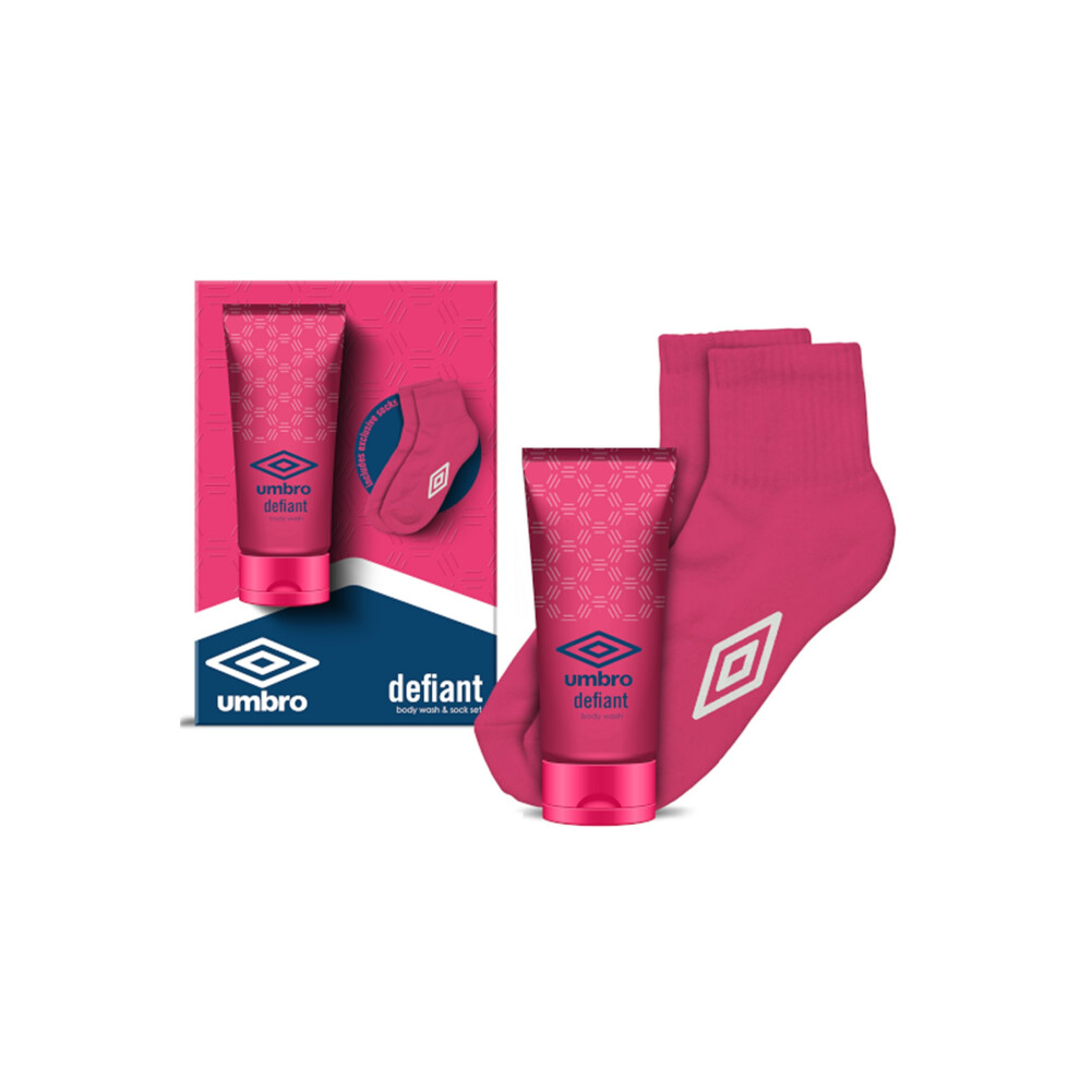 Umbro Defiant for Women Body Wash 150ml and Socks