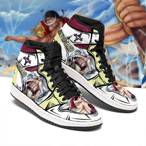 (6) whitebeard sneakers yonko one piece anime shoes 1