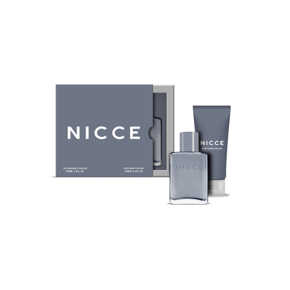 Nicce for Men Set - Eau de Toilette Spray 100ml Body Wash 100ml