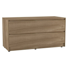 (Oak Carcass + Oak Drawers) 120cm Wide 4-Drawer Bedside End Cabinet Organiser Storage Unit Bedroom Furniture