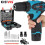 12V Cordless Electric Drill & Screwdriver - 20pcs Set - 2 Battery 1