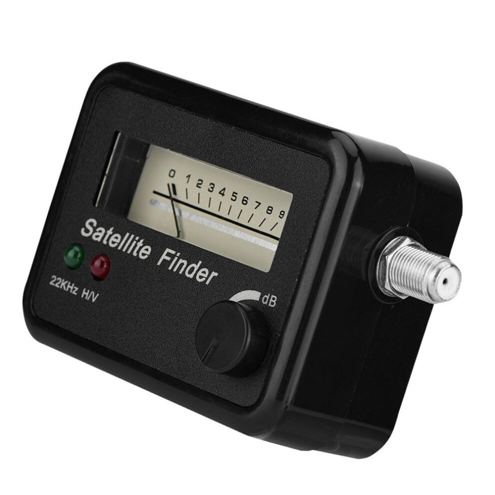 9502 Satellite Finder With Black Background And White Sat Finder 13-18V DC Satellite Finder