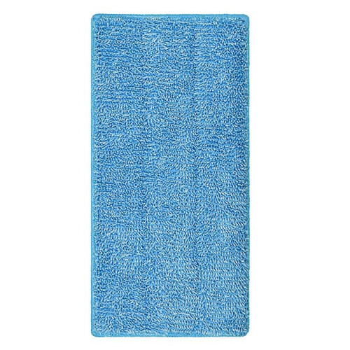 (Blue) Absorbing Washable Microfiber Pad Compatible With Flash Power Mop Floor Cleaning