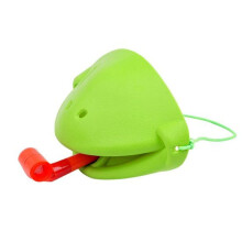 (as the picture, A) 1 Set Sticking-Out Tongue Frog Face Guard Toy Licking Animal Chameleon Lizard Tongue Game 1/2/4 Players Board Game Toddler Boys Girls Gift