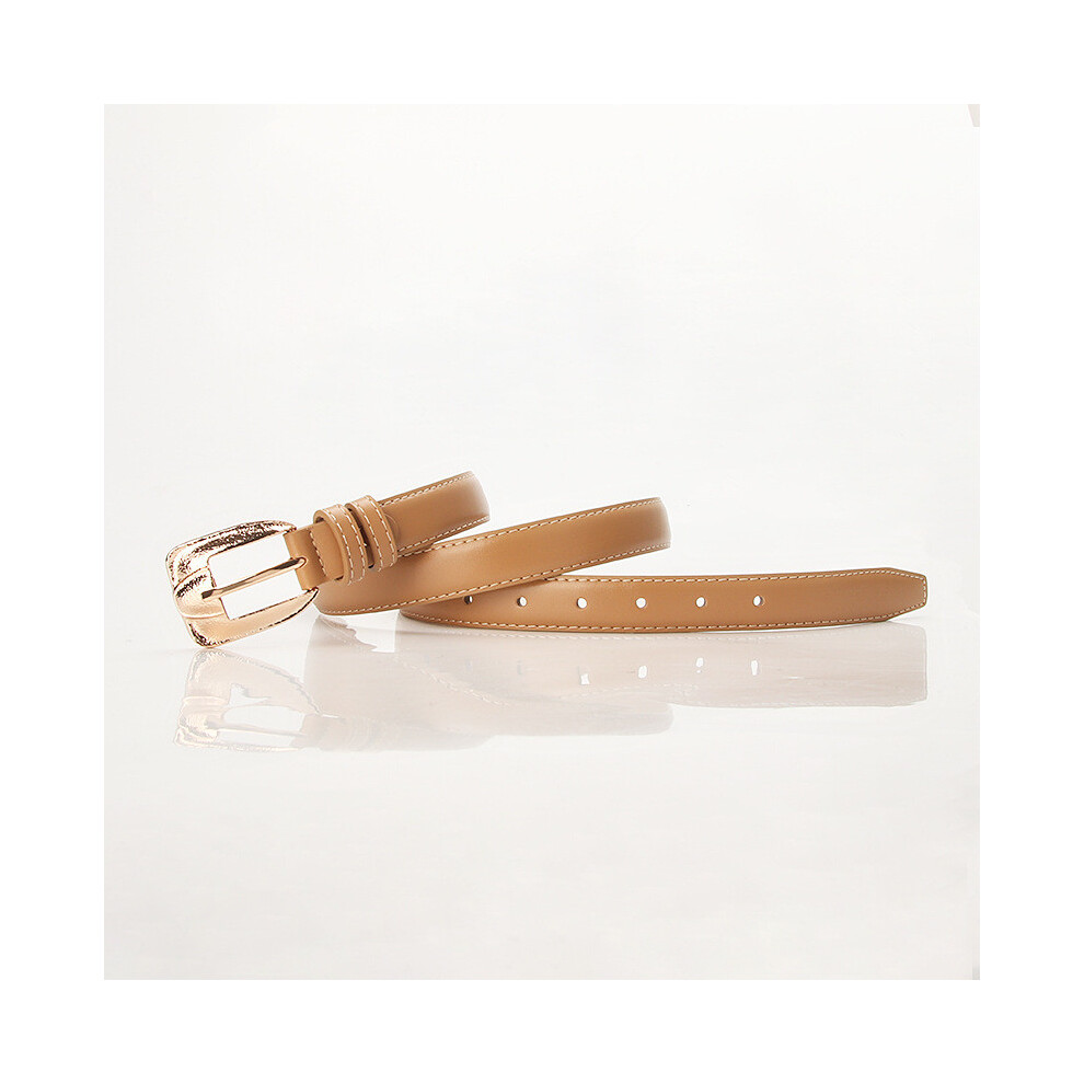 (StyleA)Ceinture moderne en cuir pour femme avec boucle épingle pour pantalon décontracté robes et