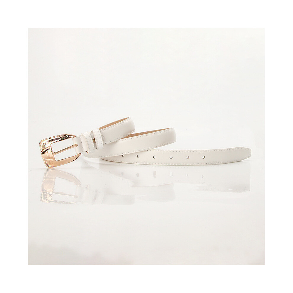 (StyleC)Ceinture moderne en cuir pour femme avec boucle épingle pour pantalon décontracté robes et
