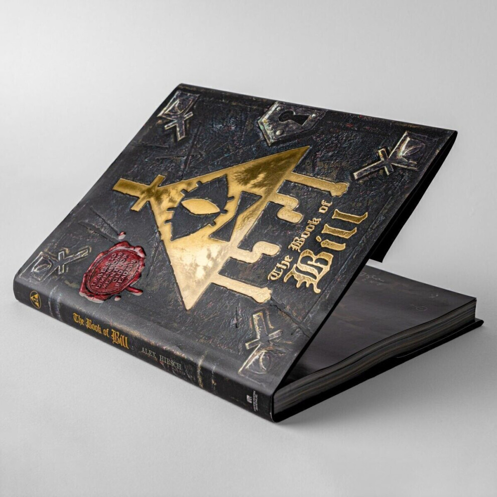 The Book of Bill Gravity Falls B&N Exclusive Hardcover by Alex Hirsch