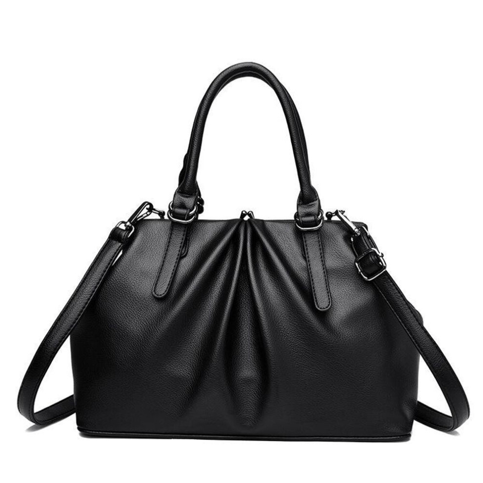 (black) Crossbody Bag Women's Atmospheric Shoulder Bag Women's Clip-on Women's Handbag