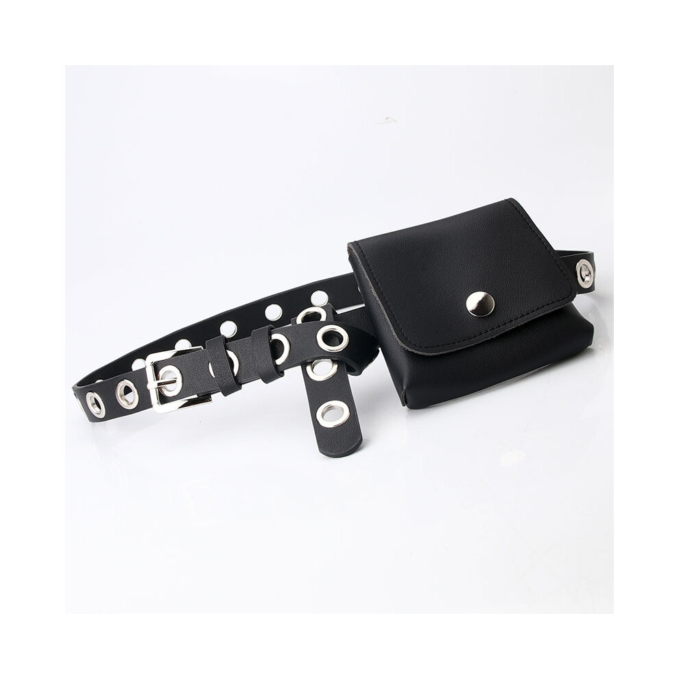 (Style C)Élégante chaîne taille pack attache métal bureau décontracté mode look décoration