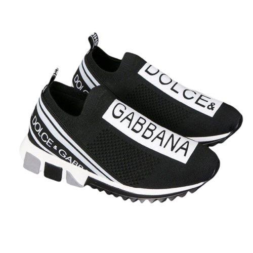 (Black,  UK6/EUER39) Womens Men Knit Speed Runner Shoes Trainer Sneaker