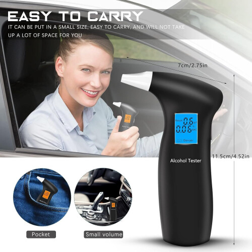 Breathalyzer & Alcohol Tester 2