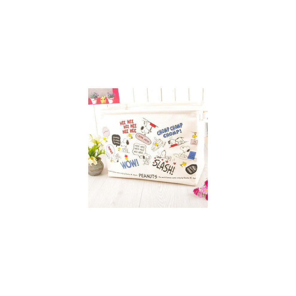 (C# Snoopy)Moomin Foldable Storage Bin Closet Toy Box Container Organizer Basket Fabric