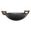 Living And Home Round Cast Iron Wok with Dual Handles 4