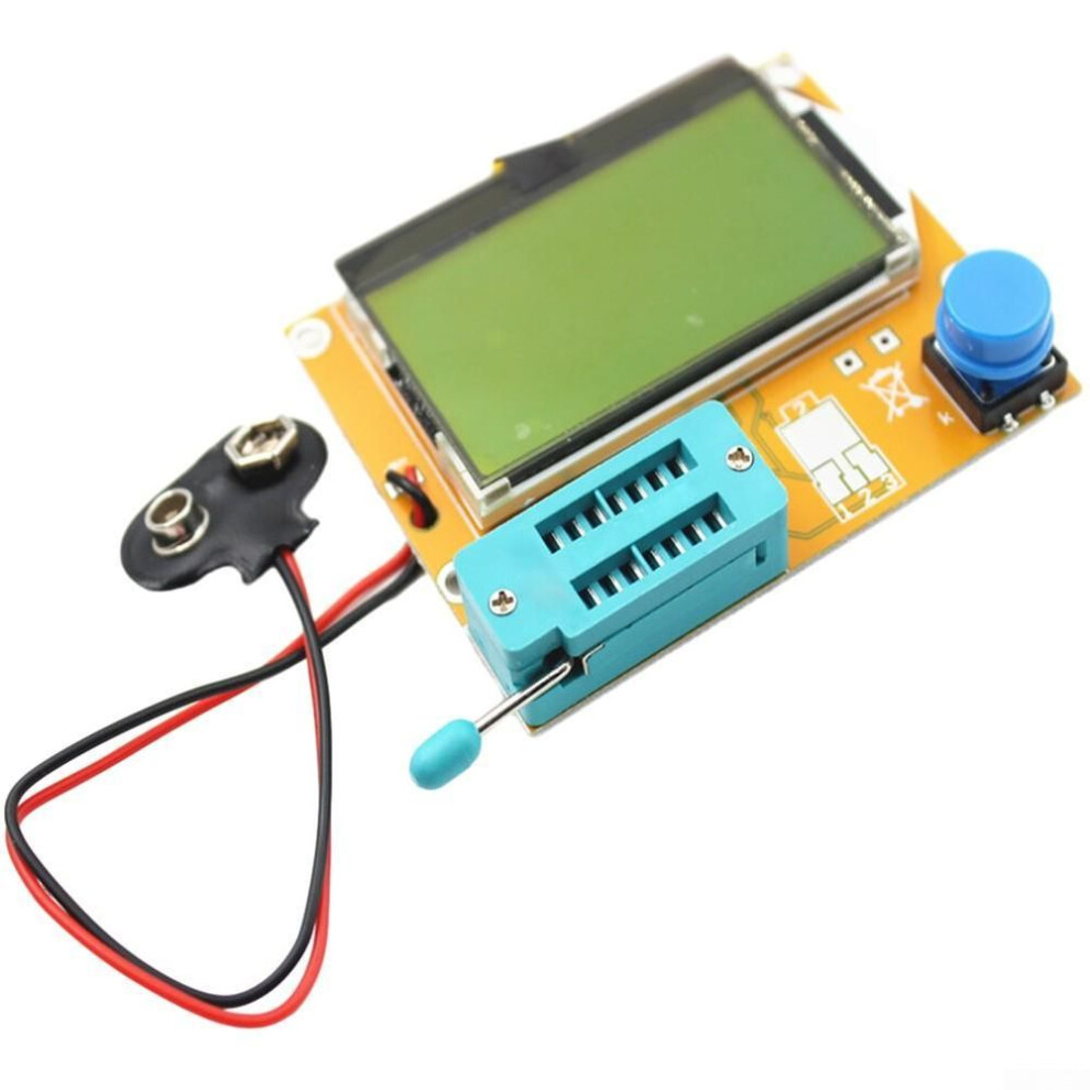 Graphic transistor tester with LCRT4 esr meter for comprehensive analysis