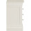 Seconique Bordeaux 3 Drawer Bedside Ivory Fully Assembled 5