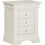 Seconique Bordeaux 3 Drawer Bedside Ivory Fully Assembled 8