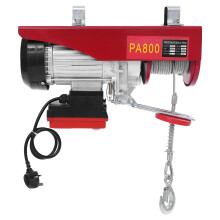  800kg Electric Hoist,Electric Hoist W/ Wireless Control and 2 Slings