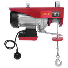 600kg Electric Hoist,Electric Hoist W/ Wireless Control and 2 Slings