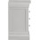 Seconique Bordeaux 3 Drawer Bedside Pebble Grey Fully Assembled 10