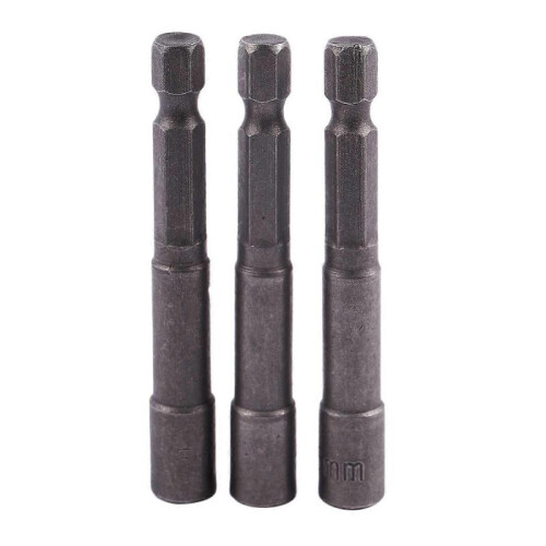 65mm Length 5.5mm Hex Socket Driver Bit Magnetic Bit 3 Pcs