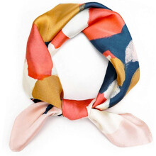 Fashion Women's Hair Scarf Lightweight Silk Turban Square Turban 27.527.5 inches