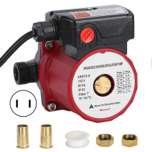 (As show, One size) Circulation Pump Heating Hot Water Home Booster Accessories AC110V 6 Meter 65L/min