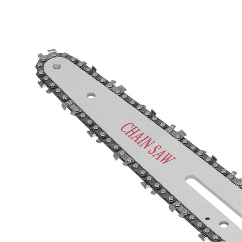 (As show, One size) 4in 6in Mini Chainsaw Replacement Portable Electric Cordless Chainsaws Chains Guide Plate 2