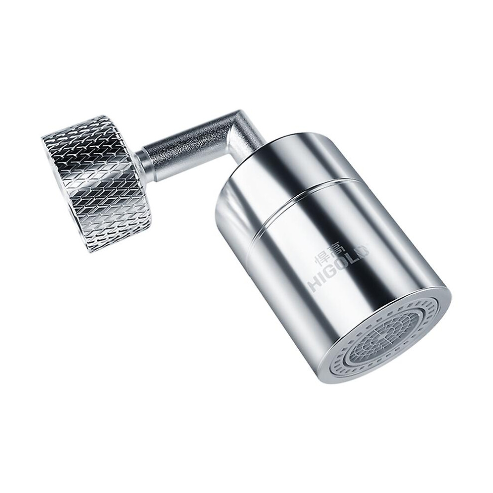 (As Show, One Size) Higold Faucet Aerator Water Tap Nozzle Bubbler Water Saving Filter 720-Degree Double Function 2-Flow 6909775657010