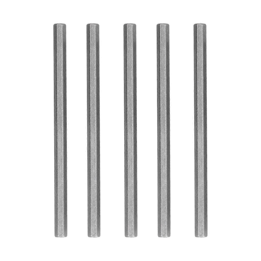 (As show, One size) 5Pcs Long Rod Nut Hex Coupling Straight Bar Stainless Steel Fasteners for Gobilda Dia 12mm410200120160-image-OPC-PHD9YBM-NEW