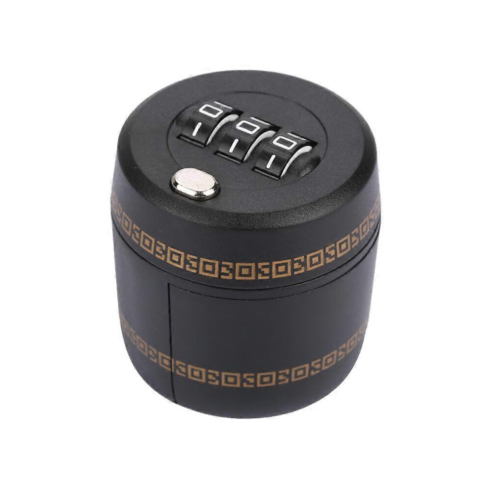 (As Show, One Size) Zinc Alloy Wine Bottle Password Lock Three Digit Combination Pass Code Wine Protector 6909775997802
