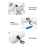 (White, One size) Remote Control Dog, Remote Control Programming Balloon Dog Intelligent Singing Dancing Toy for Kids 3