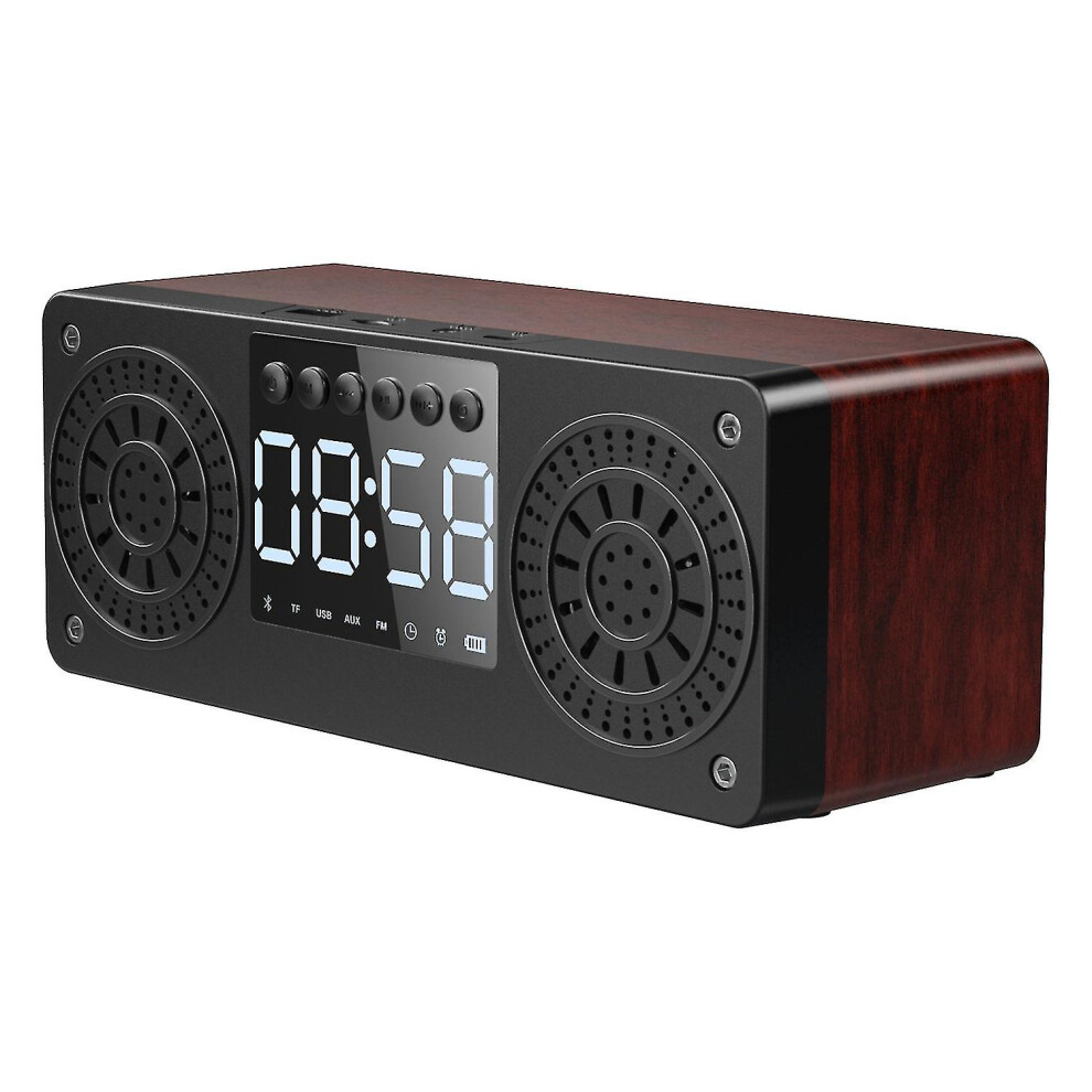 (As Show, One Size) Stereo Subwoofer Bluetooth Speaker Fm Radio Portable Speakers Mp3 Play Super Bass Loudspeaker Comput 6909775732588