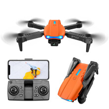 (As show, One size) RC Drone with Camera 4K Dual Camera RC Quadcopter with Function Obstacle Avoidance Trajectory Flight