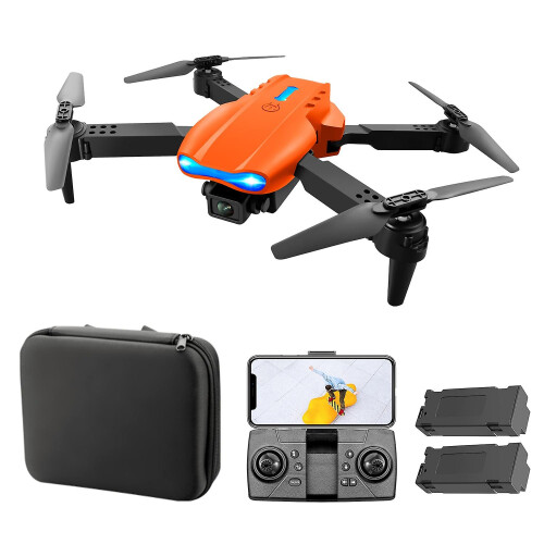 (As show, One size) RC Drone with Camera 4K Dual Camera RC Quadcopter with Function Obstacle Avoidance Trajectory Flight 1