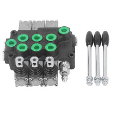 (As show, One size) Hydraulic Directional Control Valve 16.20MPa High Pressure for Double Action Cylinder