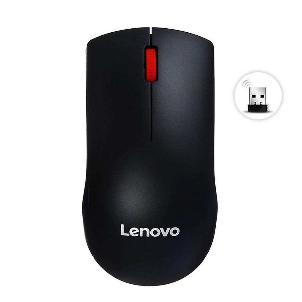 (As Show, One Size) Lenovo M120 Pro Wireless Mouse 2.4Ghz Laptop Mouse With Usb Receiver Lightweight Ergonomic Optical W 6909775662977