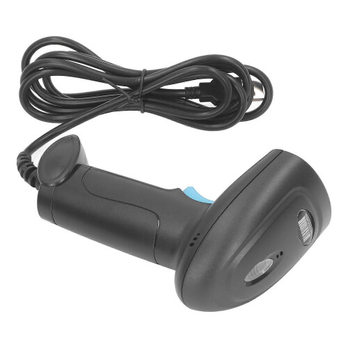 (As show, One size) 1D Barcode Scanner CCD Scanning Gun Handheld Bar Code Reader for Supermarket Store Warehouse Express Logistics 2