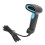 (As show, One size) 1D Barcode Scanner CCD Scanning Gun Handheld Bar Code Reader for Supermarket Store Warehouse Express Logistics 2
