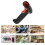 (As show, One size) Wireless Barcode Scanner USB 2.4G and Bluetooth 1D Code Reader for Supermarket Express Warehouse 3