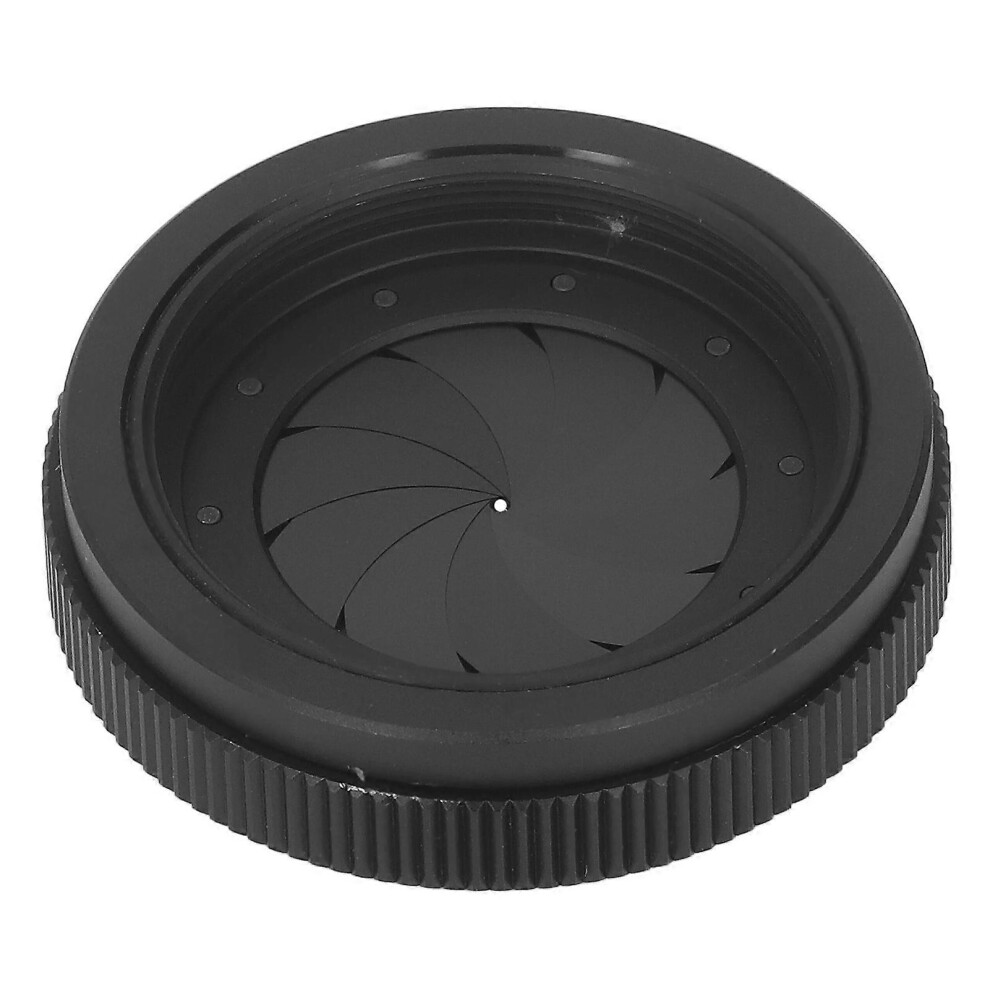 (As Show, One Size) Iris Aperture 1.5 To 29Mm Id 55Mm Od M42 To M42 Iris Diaphragm Aperture Condenser For Optical System 6909775998564
