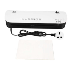 (As show, One size) A4 Thermal Laminator with 50Pcs Sheets Hot and Cold Laminating Machine for Home School Office Use UK Plug 220240V