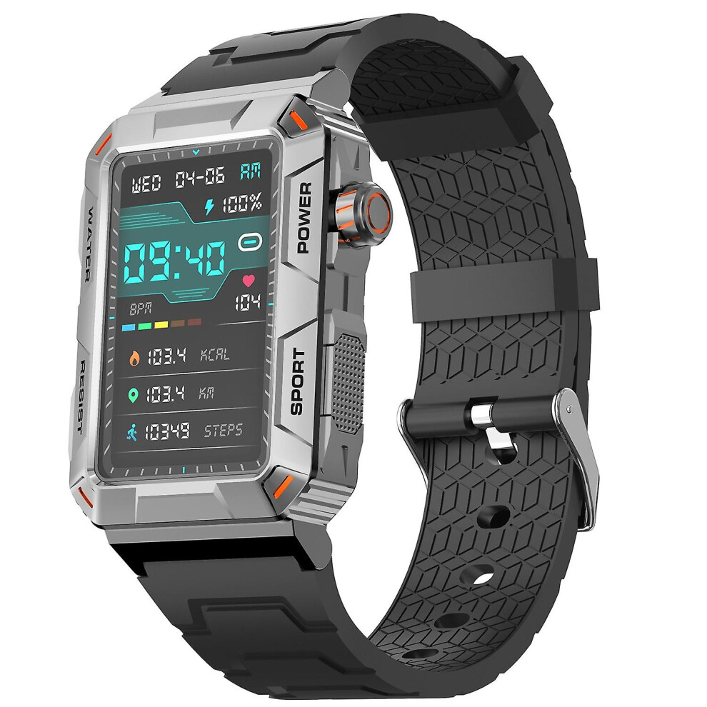 (, One Size) Smart Watch 1.57Inch Ips Screen Outdoor Sport Watch Health Monitoring Ip67 Waterproof Bt5.2 Multi-Sp Orange 6909775649725