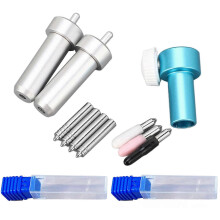 (As show, One size) Cutting Machine Blade Kit Fine Point Blades Assortment with Universal Pen Adapter and Holder