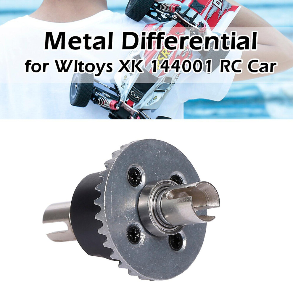 (As Show, One Size) Metal Differential For Wltoys Xk 144001 Rc Car Replacement Part Differential Gear For Wltoys Xk 1440 6909775559956