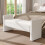 Living And Home Teddy Upholstered H-Shaped Bench 1