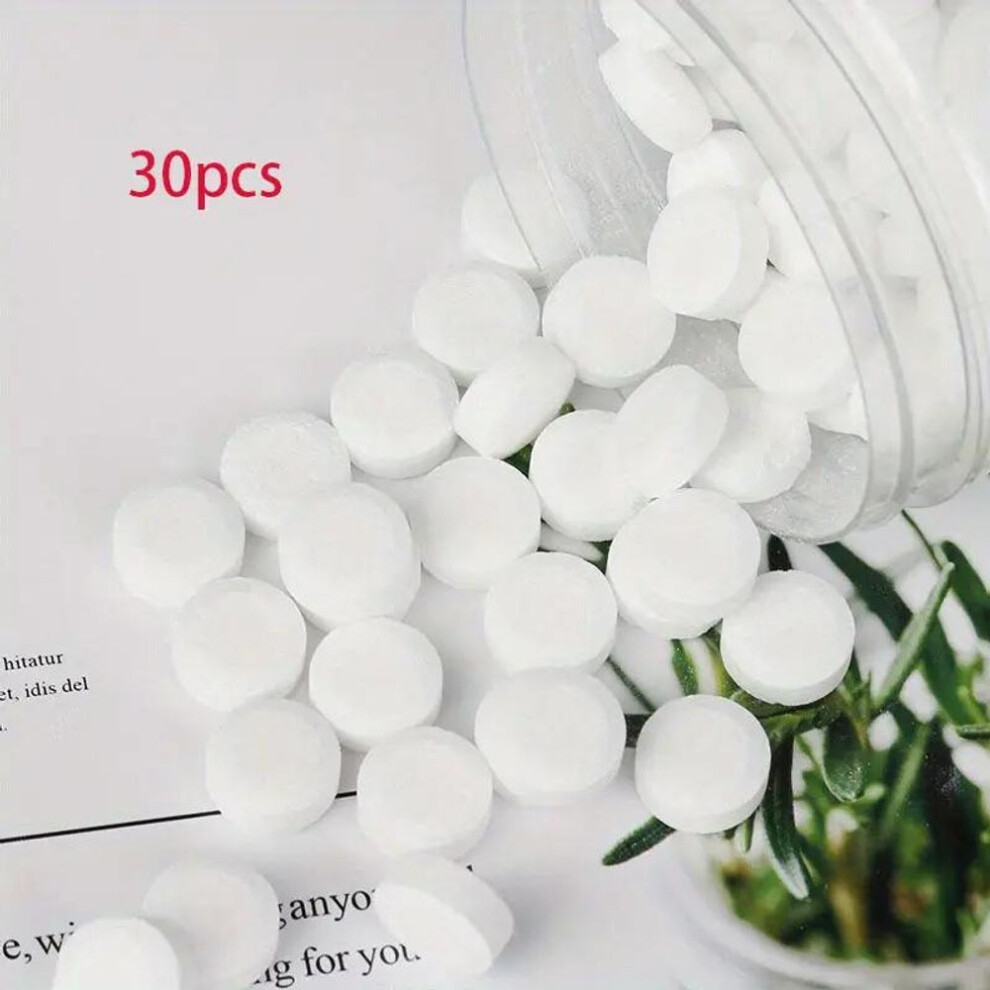 (30PCS) 10/20/30pcs Citric Acid Descaler Tablets for Coffee Machines, Water Dispensers, Kettles, PET Material, Fresh and Effective Cleaning Solution