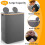 Empty Bottle Storage Basket Wastewater Bottle Collection Bag Folding Storage Bag 7