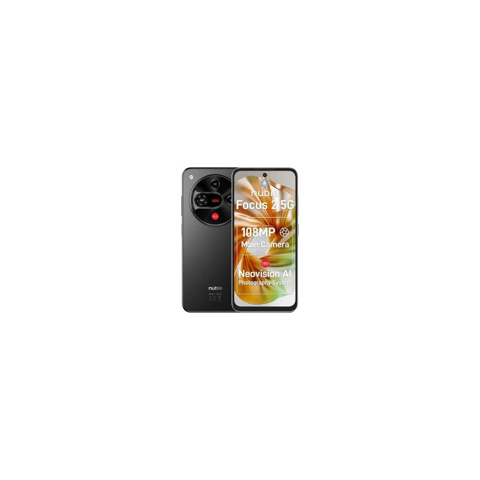 Zte Nubia Focus 2 8+256Gb 6.7" 5G Galactic Ita Black 6902176137747
