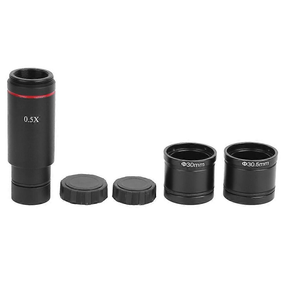 (As Show, One Size) Microscope Camera Adapter 0.5X Times Cmount For Amscope Ccd Interface Shrink Lens 6909775993101