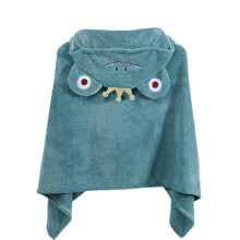 (White, One size) Ultra Soft Hooded Baby Towel Cartoon Kids Bath Towel with Cute Hood for Babies Toddlers Infants 70*1